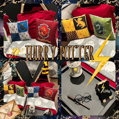 Harry Potter themed sleepover fort party setup